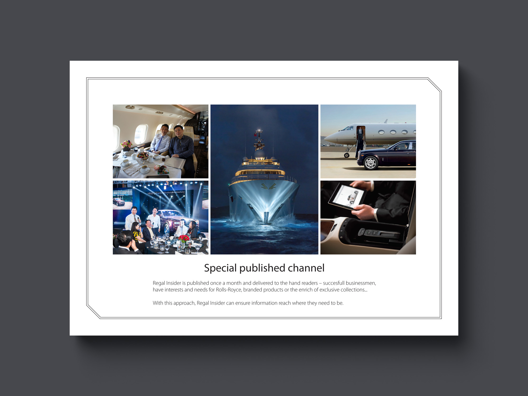 Regal media kit design 2016