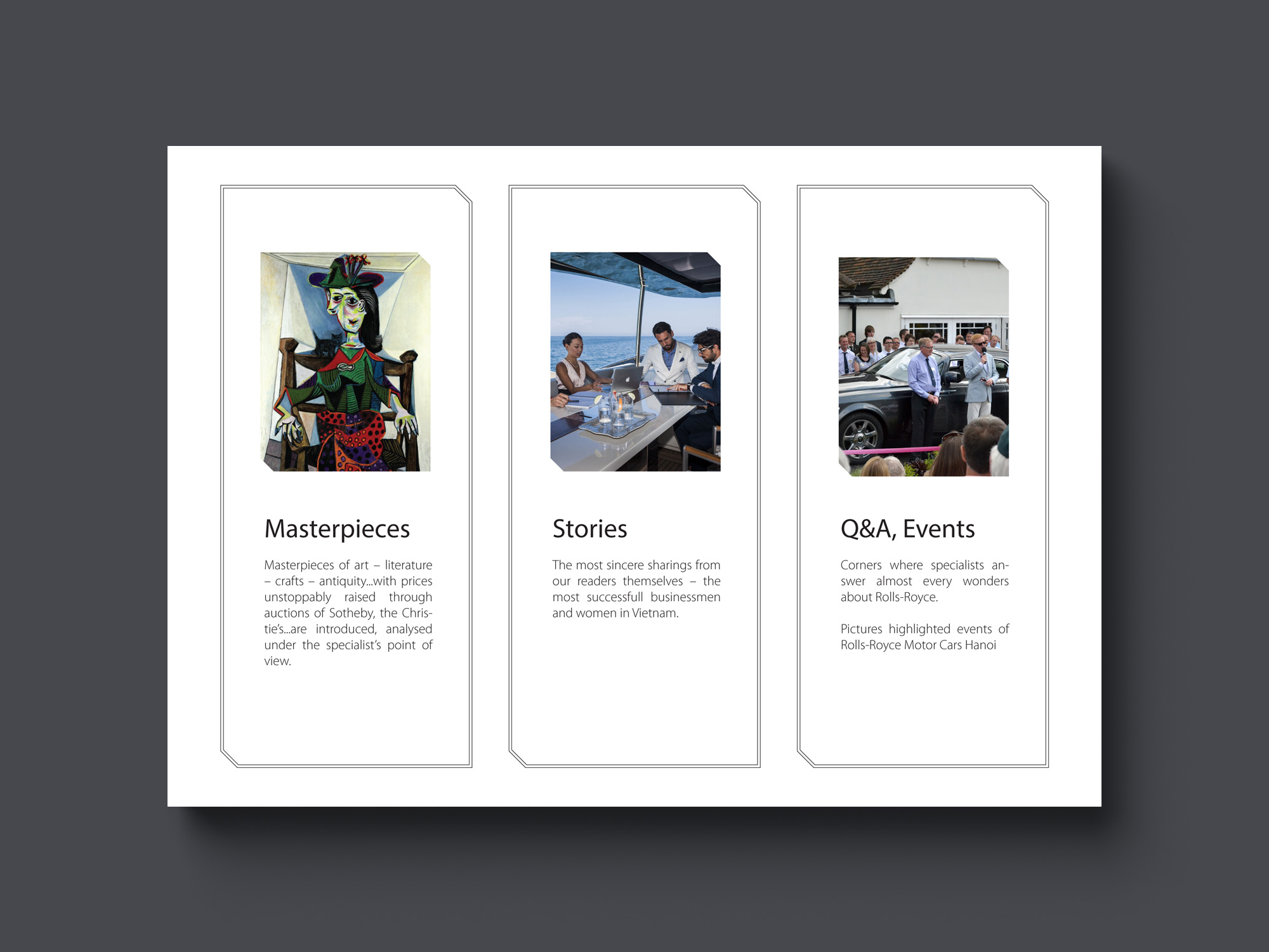 Regal media kit design 2016