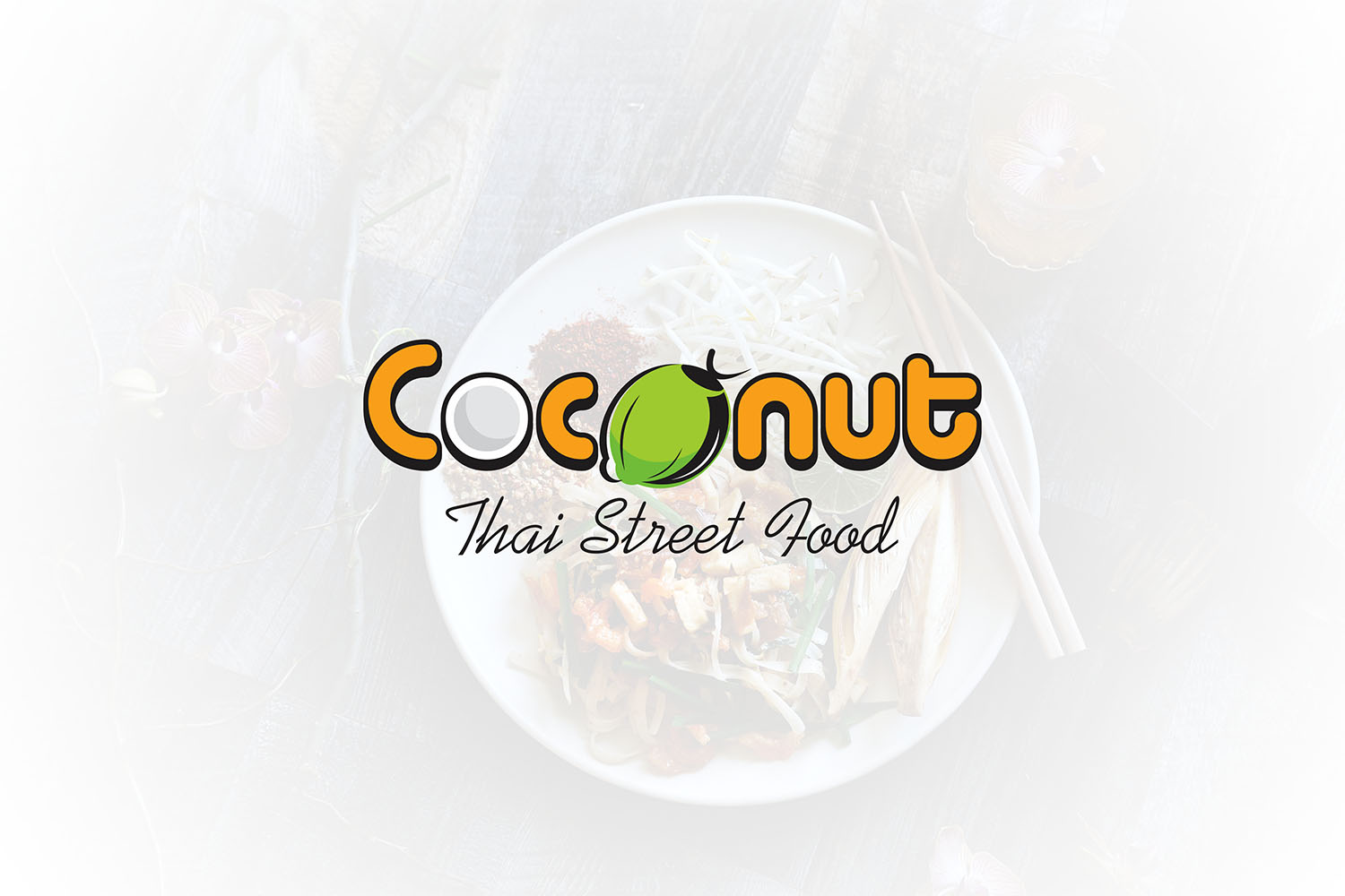 thiết kế logo thương hiệu nhà hàng coconut