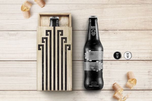 Thương hiệu bia Buda Beer thiết kế bởi Estúdio Zingoni 
