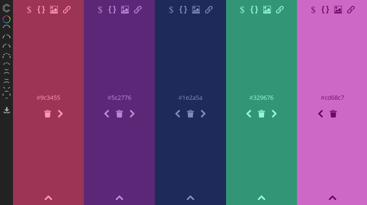 19  Palette Màu giúp Thiết kế Web dễ dàng hơn