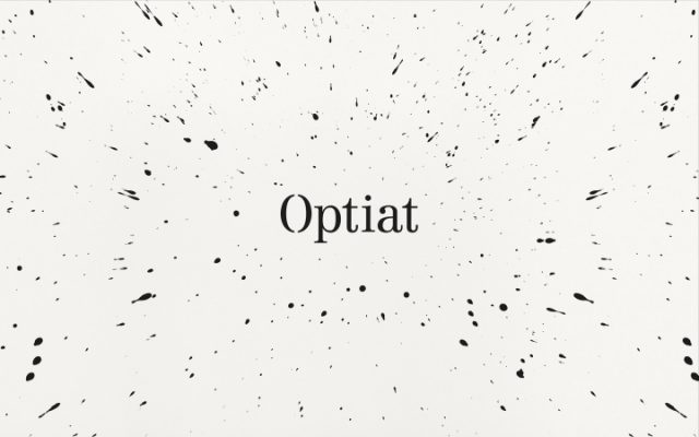 Nhãn hiệu Optiat thiết kế bởi Studio More 