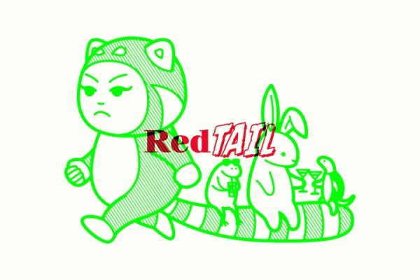 Thương hiệu RedTail thiết kế bởi Bravo Rocks và Kimiaki Yaegashi