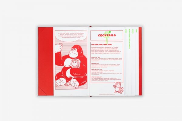 Thương hiệu RedTail thiết kế bởi Bravo Rocks và Kimiaki Yaegashi