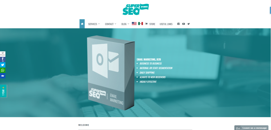 15 Ví dụ về trang Web của các Công Ty Tiếp thị Được xây dựng bởi Divi 