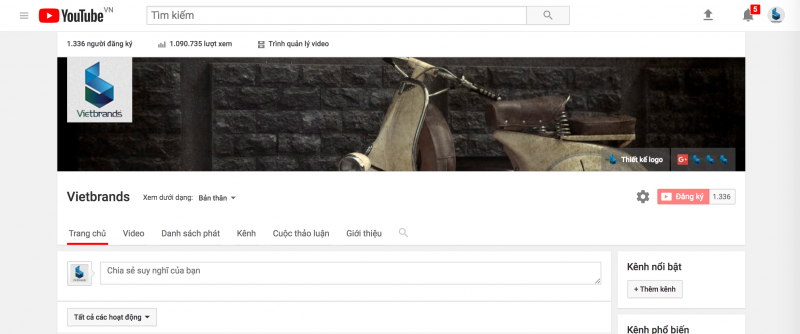 youtube thay doi thiet ke logo