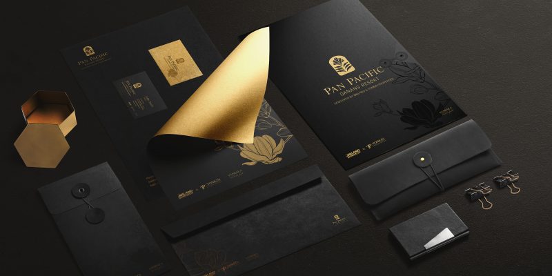 bộ nhận diện thương hiệu resort khách sạn chuyên nghiệp