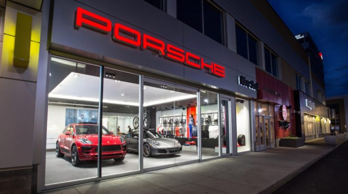showroom porsche